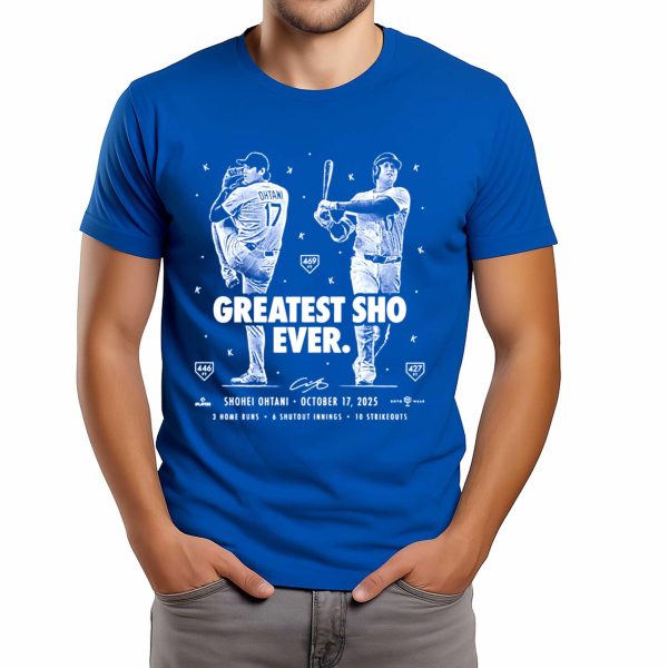 Shohei Ohtani Greatest Sho Ever Shirt