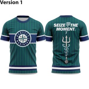 Seize The Moment Mariners T shirt 1