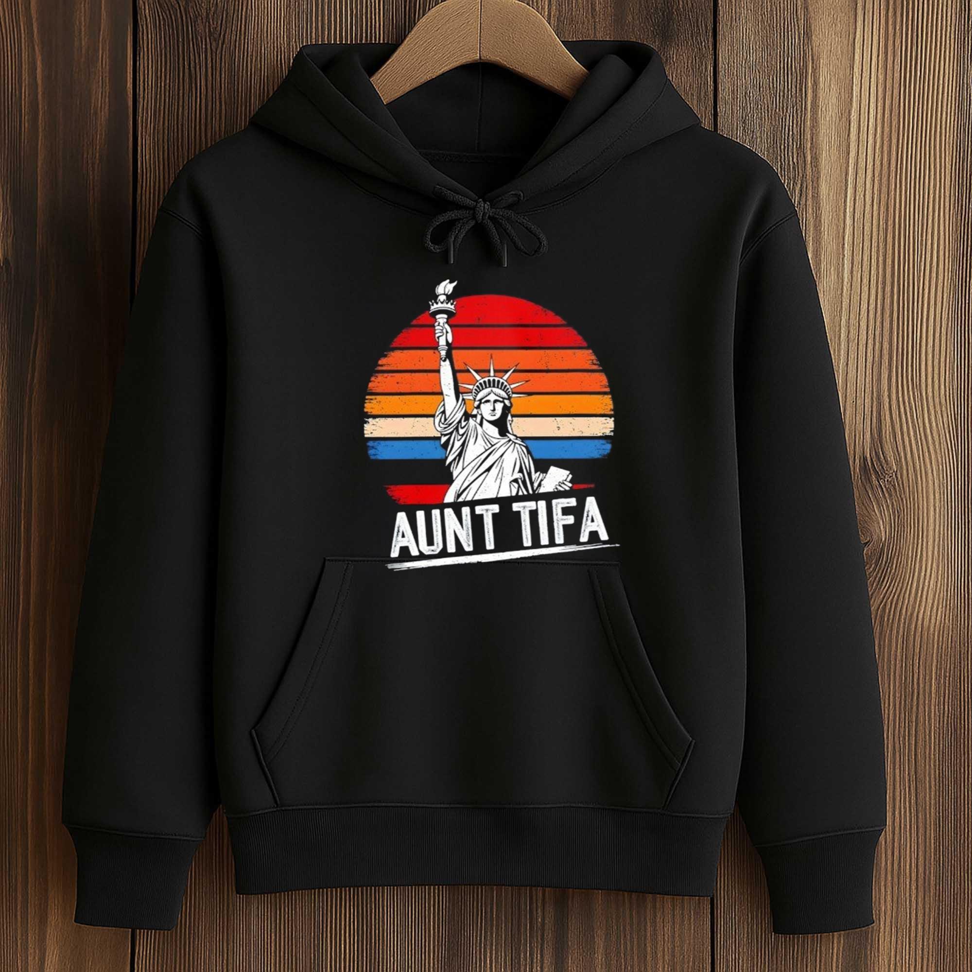 Statue of Liberty Aunt Tifa Protest Shirt 4 Statue of Liberty Aunt Tifa Protest Shirt 4