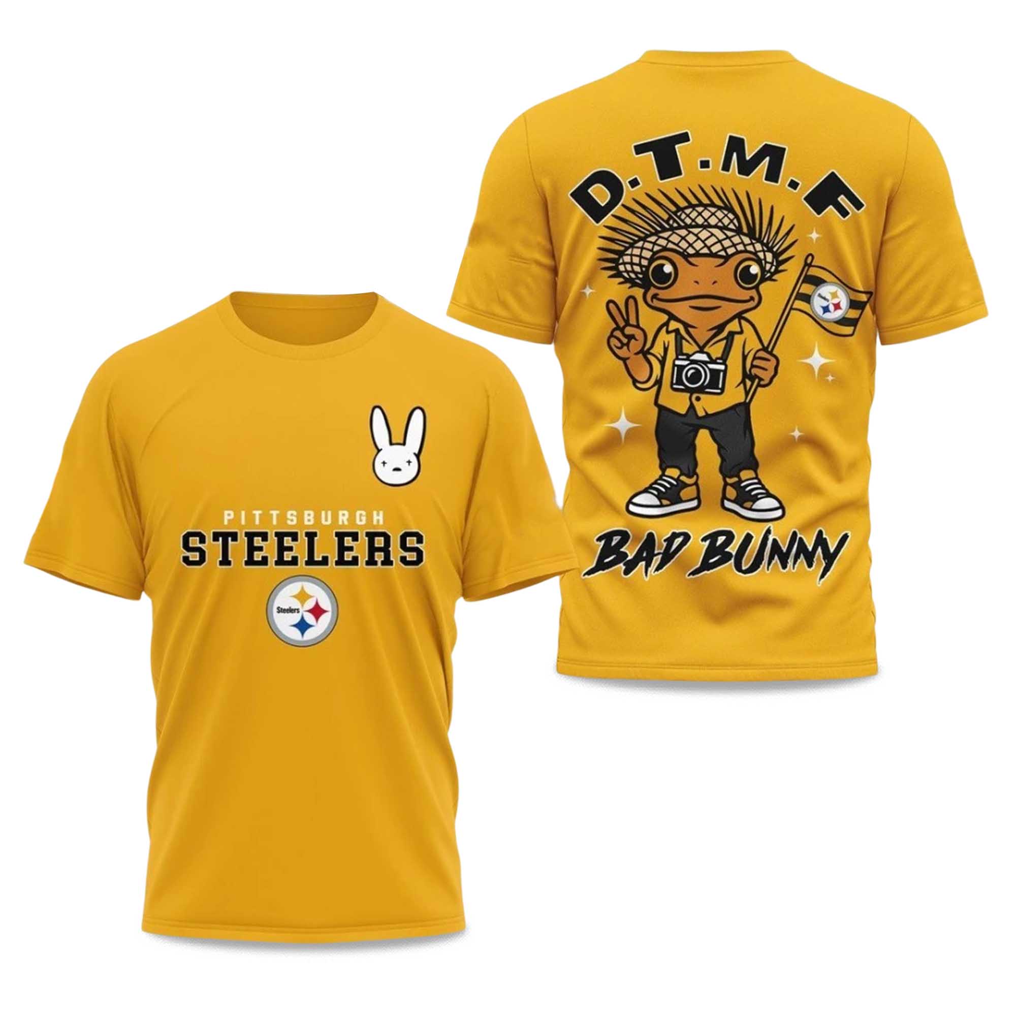Steelers Bad Bunny 2026 Super Bowl LX Shirt 1 Steelers Bad Bunny 2026 Super Bowl LX Shirt 1