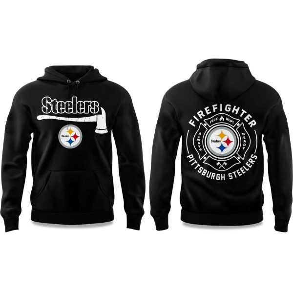 Steelers Firefighter Appreciation Day 2025 Hoodie 1