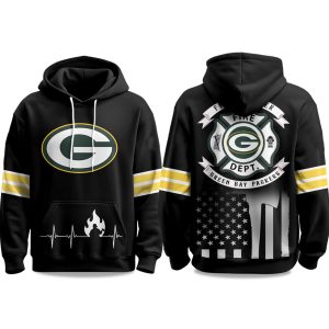 2025 Packers Firefighter Appreciation Day Hoodie 1