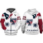 Texans America's Team Zip Hoodie