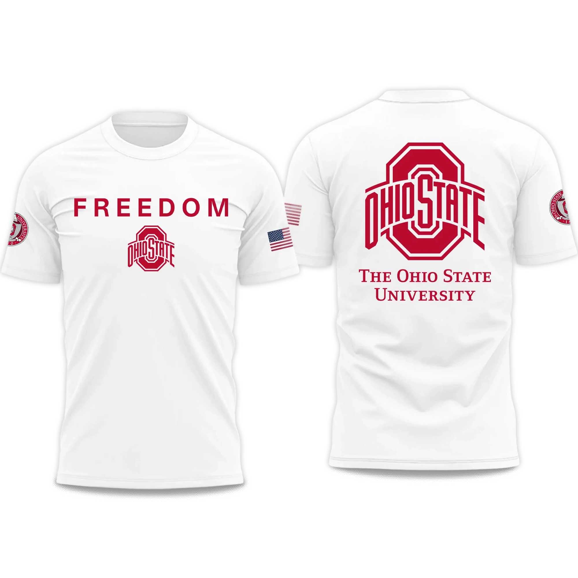 The Ohio State University Freedom 2025 Shirt The Ohio State University Freedom 2025 Shirt
