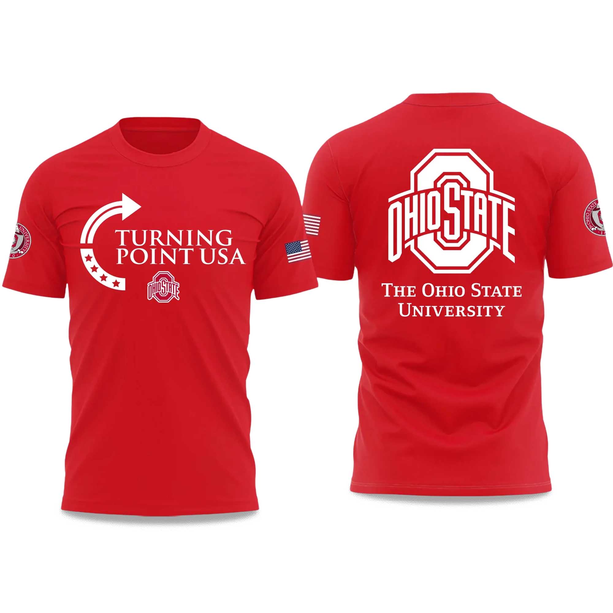 The Ohio State University Turning Point USA 2025 Shirt 3 The Ohio State University Turning Point USA 2025 Shirt (2)