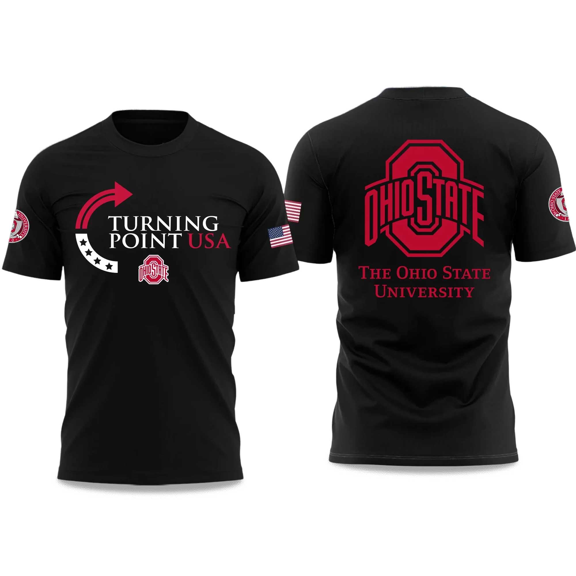 The Ohio State University Turning Point USA 2025 Shirt 2 The Ohio State University Turning Point USA 2025 Shirt (3)
