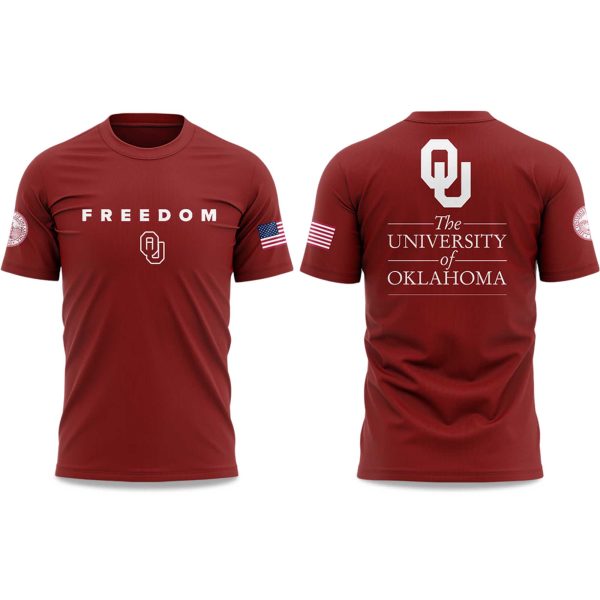 The University Of Oklahoma Freedom 2025 T Shirt 2