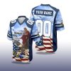 Travens One Nation Under God American 2025 Football Jersey 2