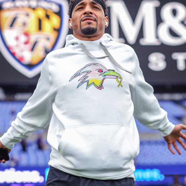 Tylan Wallace Ravens Crucial Catch 2025 Hoodie