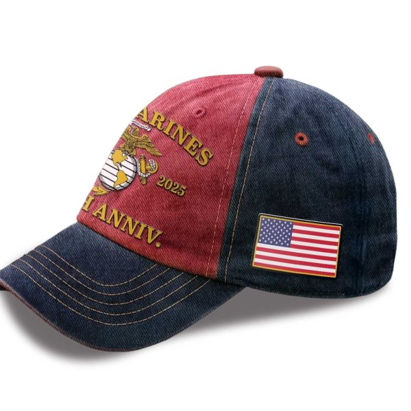 U.S Marines 250th Anniversary 1776 2026 Hat