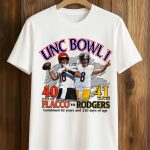 UNC BOWL 40 Years Old Flacco x 41 Years Old Rodgers Shirt
