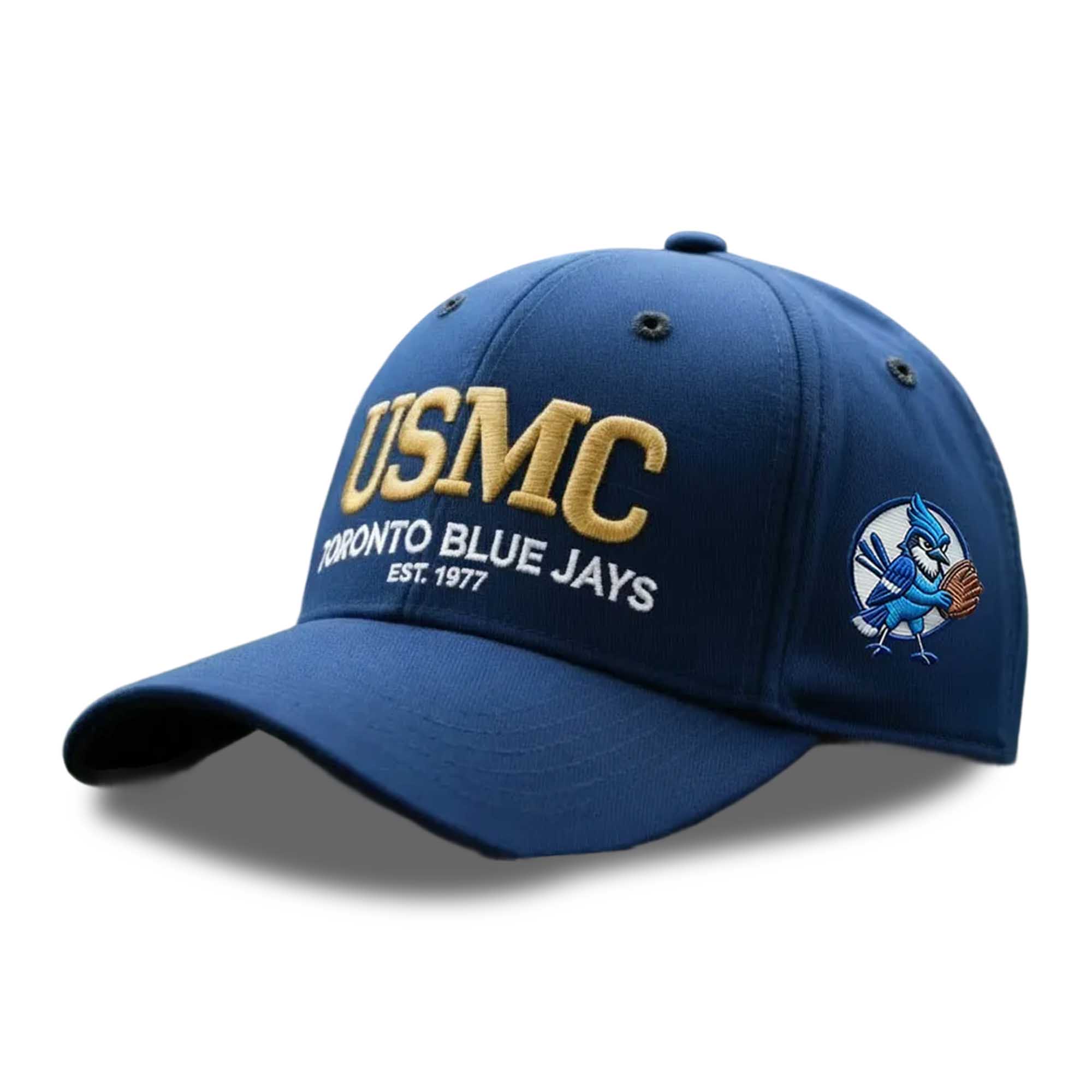 USMC Blue Jays True North Pride Hat 2 USMC Blue Jays True North Pride Hat (1)