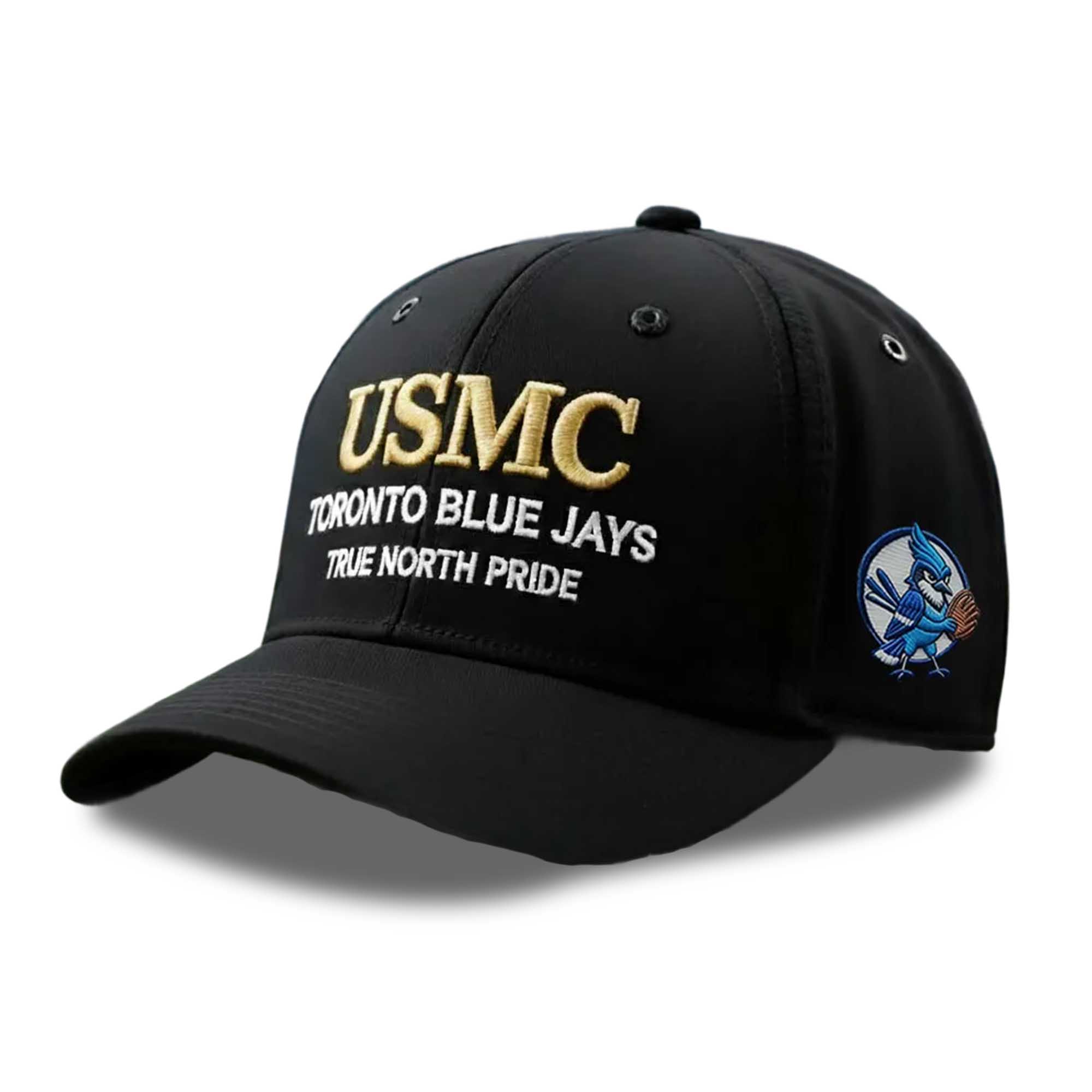 USMC Blue Jays True North Pride Hat 1 USMC Blue Jays True North Pride Hat (2)