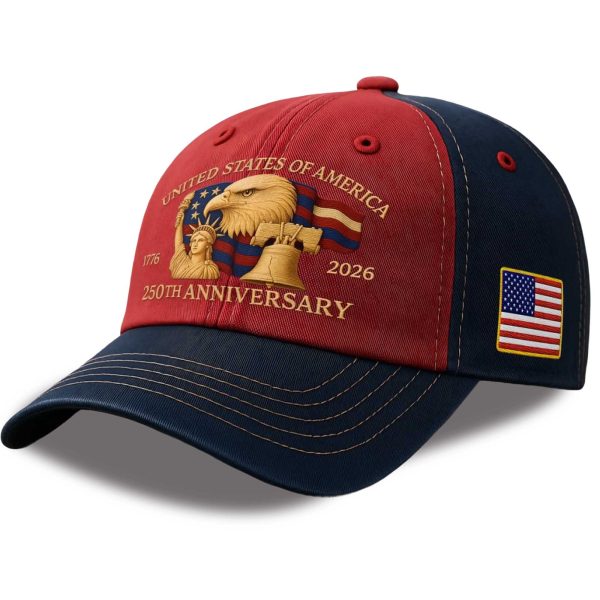 United States Of America 250th Anniversary 1776 2026 Hat