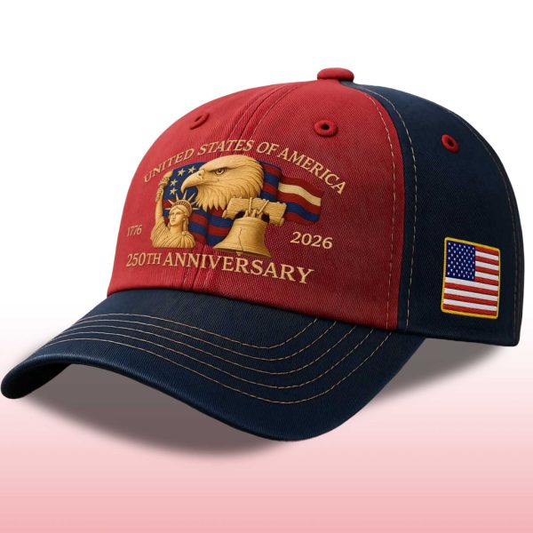 United States Of America 250th Anniversary 1776 2026 Hat