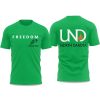 University of North Dakota Freedom Charlie Kirk 2025 Shirt (2)