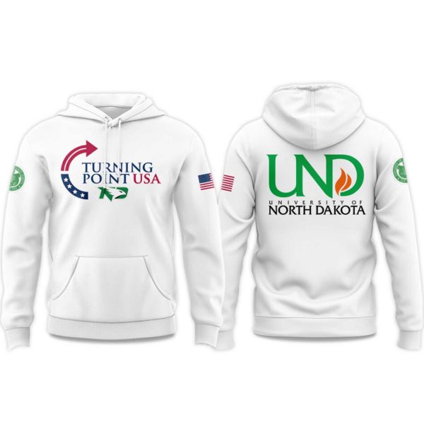 University of North Dakota Turning Point USA 2025 Hoodie
