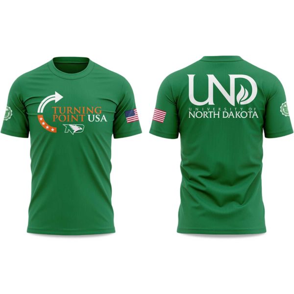 University of North Dakota Turning Point USA 2025 Shirt 2
