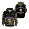 Vikings Salute To Service 2025 Quarter Zip Hoodie 1