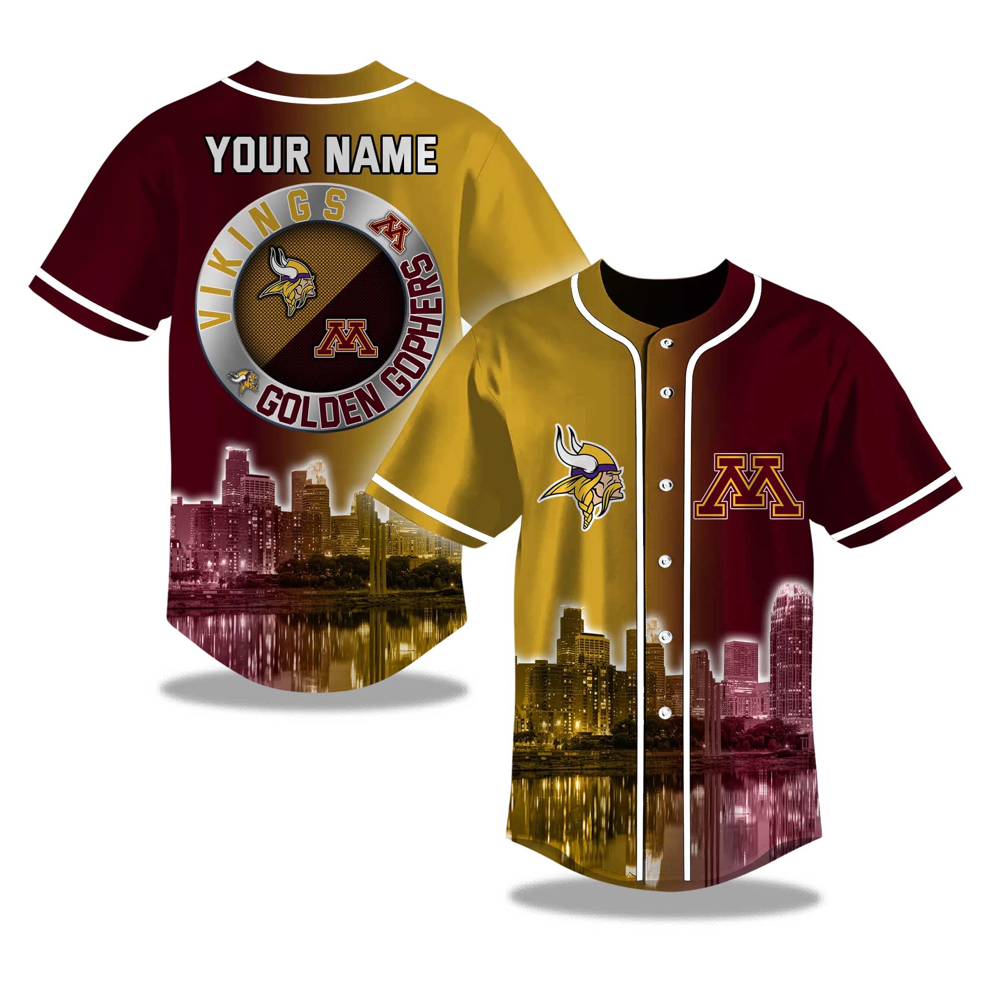 Vikings x Golden Gophers City Connect 2025 Jersey Vikings x Golden Gophers City Connect 2025 Jersey