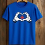 Vladimir Guerrero Jr Canada Heart Hands Shirt