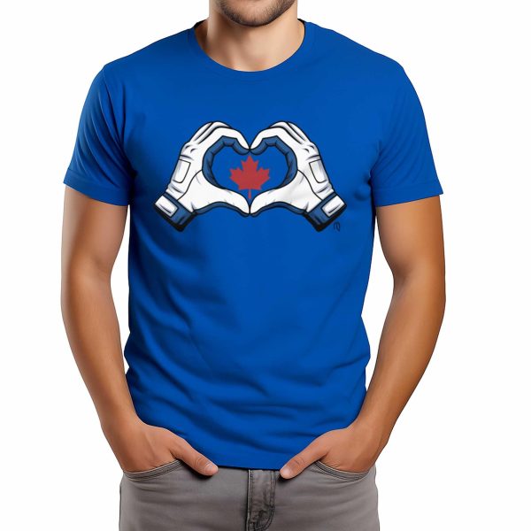 Vladimir Guerrero Jr Canada Heart Hands Shirt