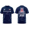 Wildcats FREEDOM Its All About Jesus Charlie Kirk Shirt 2025 1