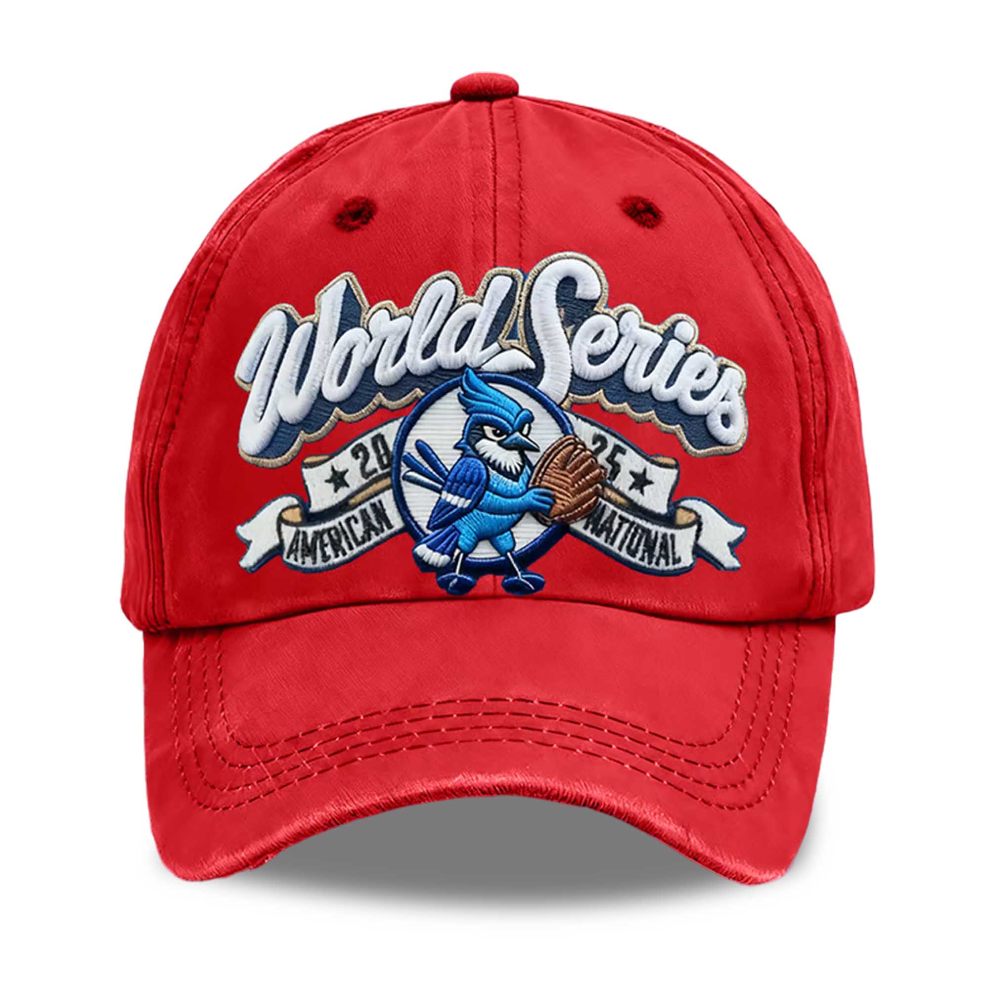 World Series 2025 American National Blue Jays Baseball Cap 3 World Series 2025 American National Blue Jays Baseball Cap