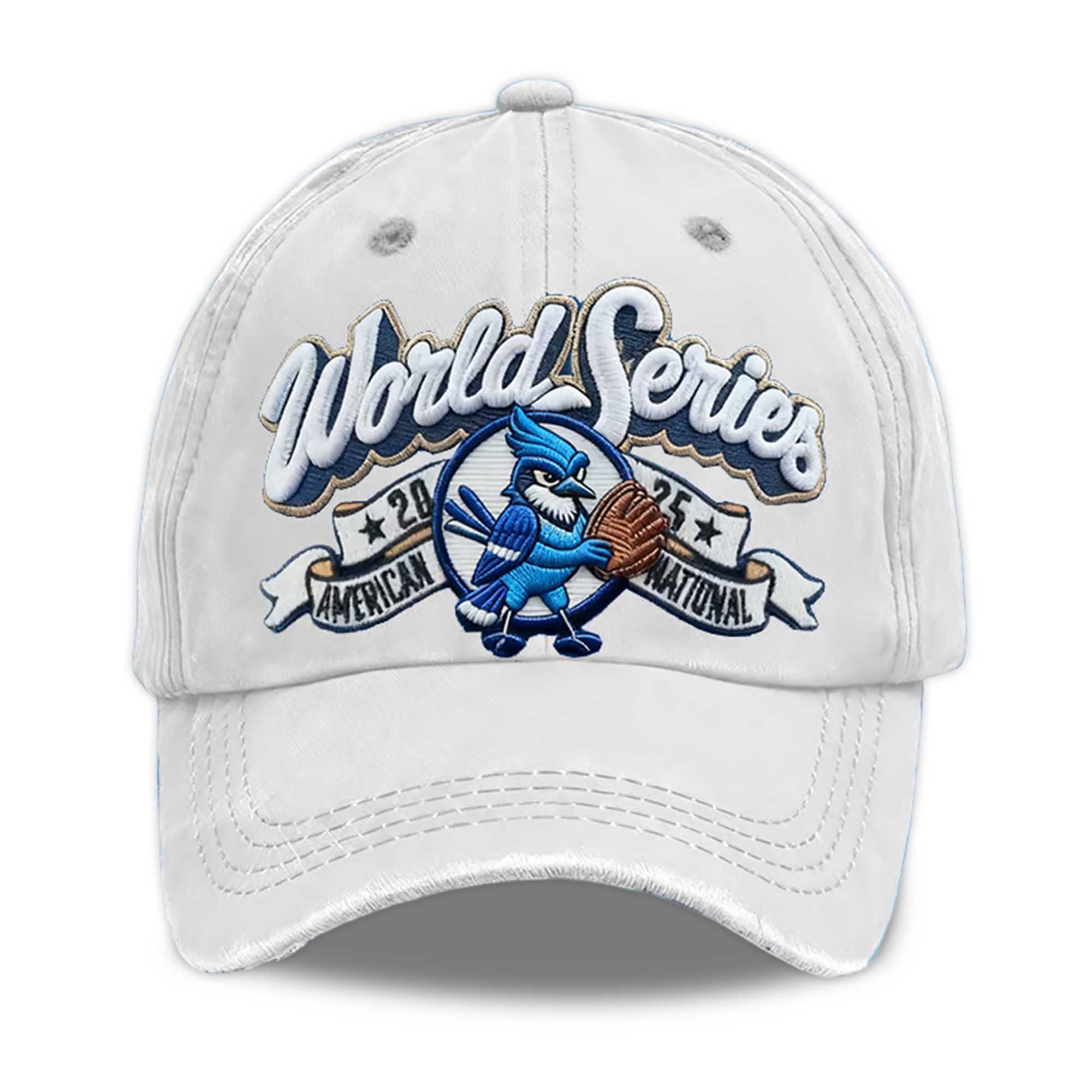 World Series 2025 American National Blue Jays Baseball Cap 5 World Series 2025 American National Blue Jays Baseball Cap
