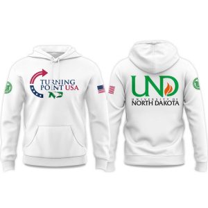 University of North Dakota Turning Point USA 2025 Hoodie