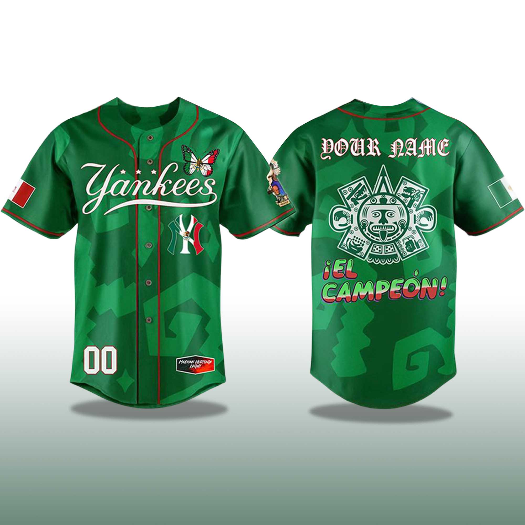 Yankees Mexican Heritage Night 2025 Jersey 2 Yankees Mexican Heritage Night 2025 Jersey