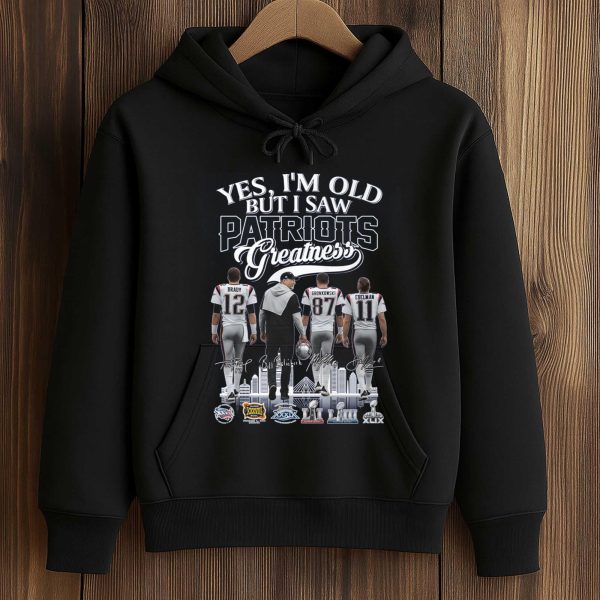 Yes, I'm Old But I Saw Patriots Greatness Shirt