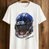 Zay Flowers Signature Football Portrait Shirt