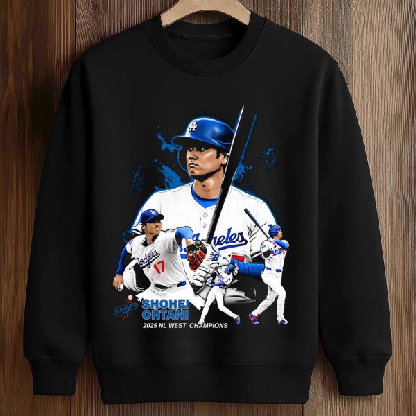 Shohei Ohtani Dodgers 2025 NL West Champions Shirt