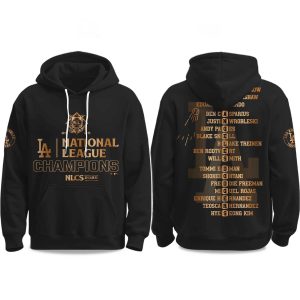 Dodgers National League Champions 2025 Hoodie (1)