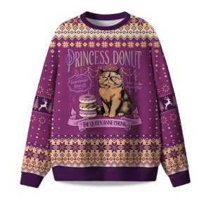 2025 The Queen Anne Chonk Ugly Christmas Sweater