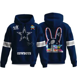 Cowboys Bad Bunny Bowl LX 2025 2026 Hoodie 1