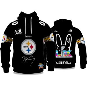 Steelers Bad Bunny Bowl LX 2026 Hoodie 1