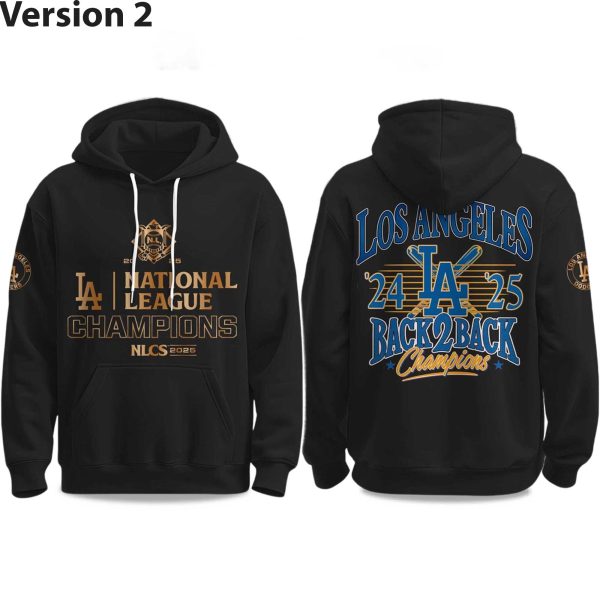 Dodgers National League Champions 2025 Hoodie (2)