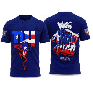 Giants Puerto Rico Heritage 2025 T Shirt