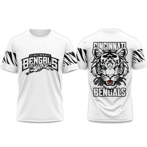 Bengals White Bengals 2025 T Shirt