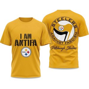I Am Antifa Steelers Against Fascism Shirt 1