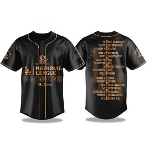 Dodgers National League Champions 2025 Jersey (1)