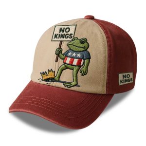 Resist Portland Frog No Kings Baseball Cap 1