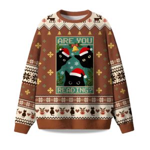 2025 Are You Reading Ugly Christmas Sweater