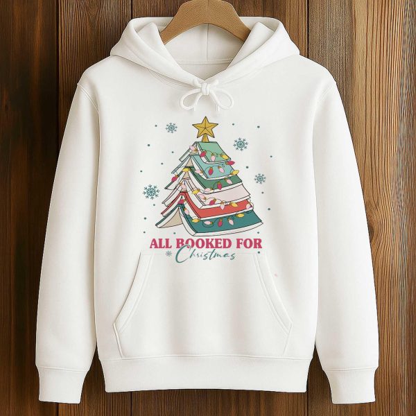 All Booked For Christmas Shirt 4