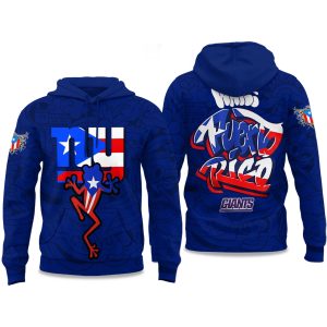 Giants Puerto Rico Heritage 2025 Hoodie