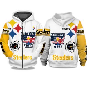Steelers Americas Team Zip Hoodie 1