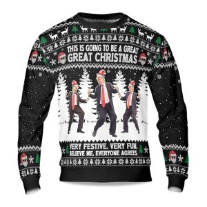 2025 This Is Going To Be A Great Christmas Ugly Sweater (1)