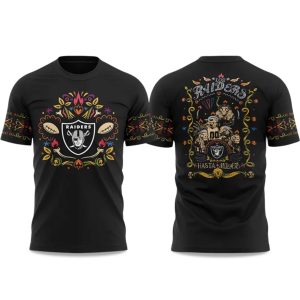 Raiders Hasta La Muerte 2025 T Shirt